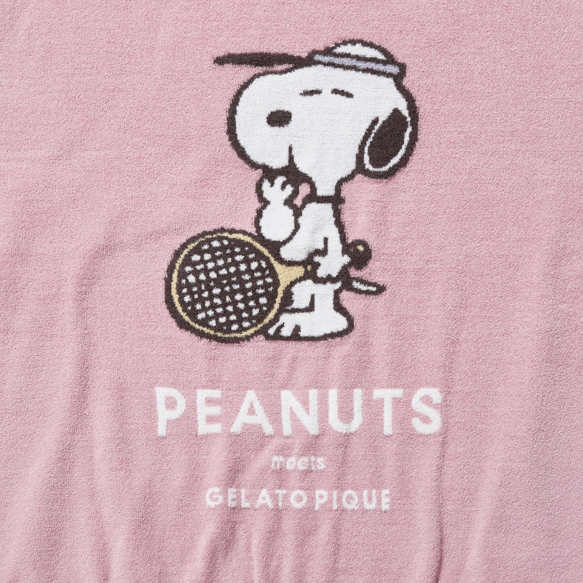 【WOMEN】【PEANUTS】スヌーピーJQDプルオーバー&ショートパンツ