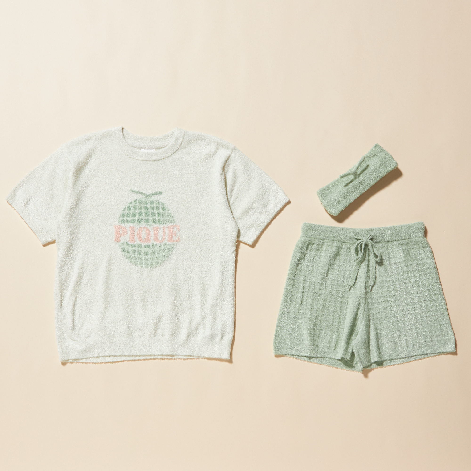 【WOMEN】スムーズィーフルーツJQDプルオーバー&ショートパンツSET