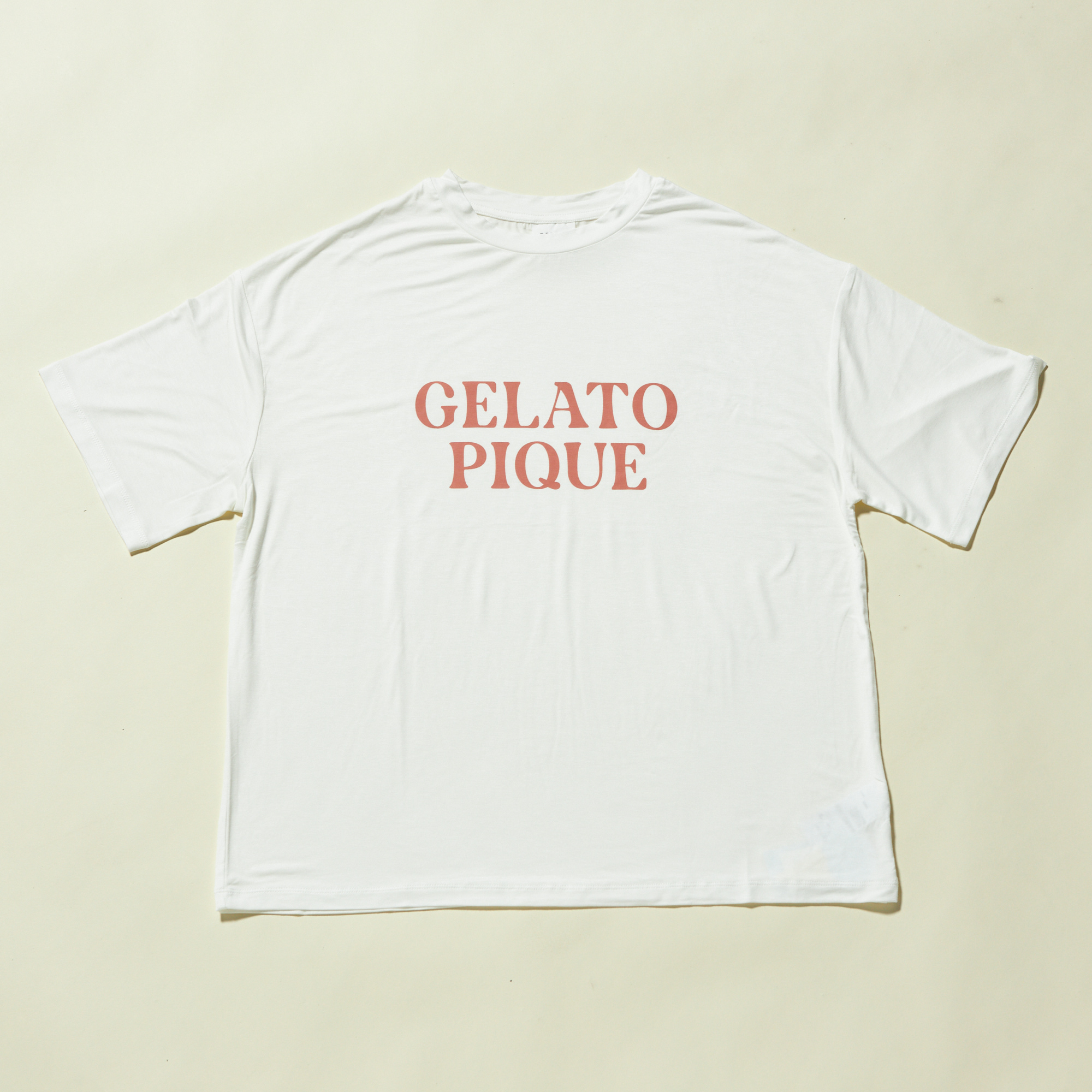 【WOMEN】カラフルレーヨンロゴTシャツ＆ショートパンツセット｜接触冷感