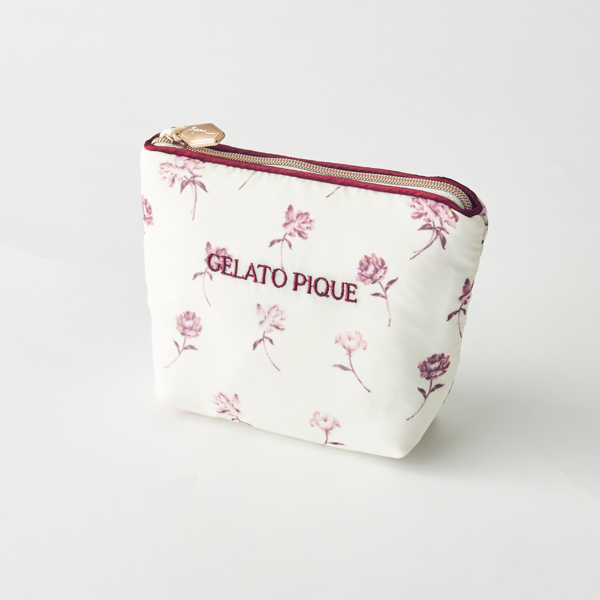 【WOMEN】ローズ柄ティッシュポーチ&ハンドタオル