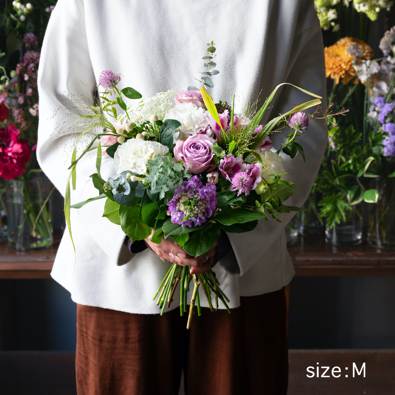 【母の日ギフト2024】Mother's Day Bouquet -ELEGANT-