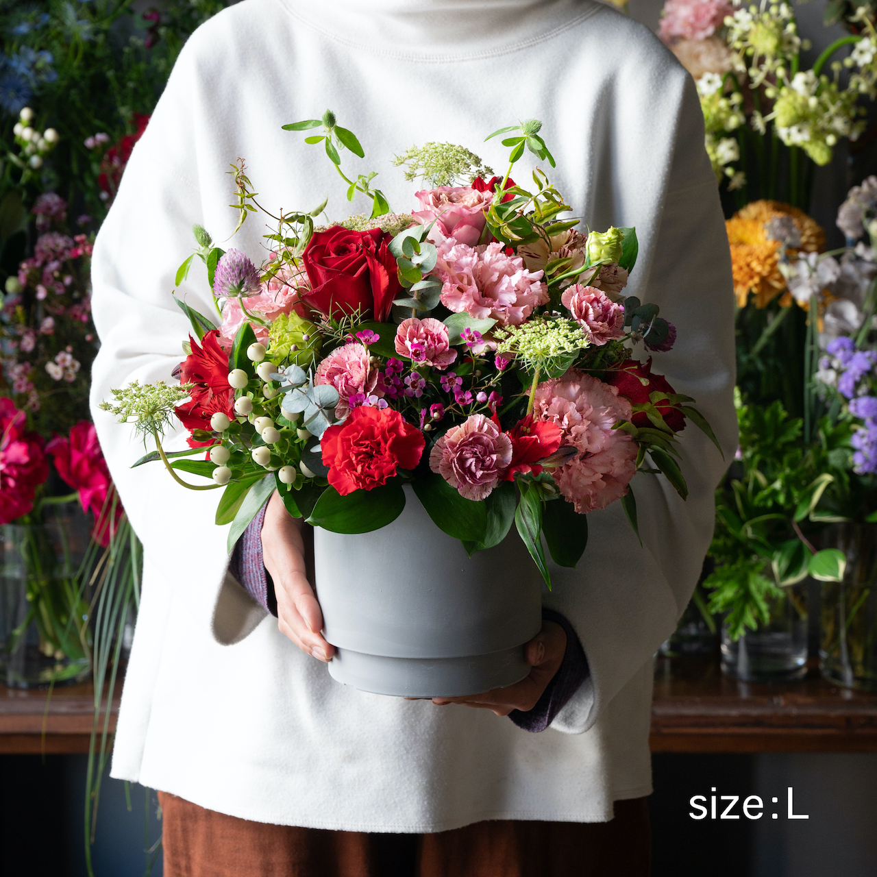 【母の日ギフト2024】Mother's Day Arrangement -CHIC-