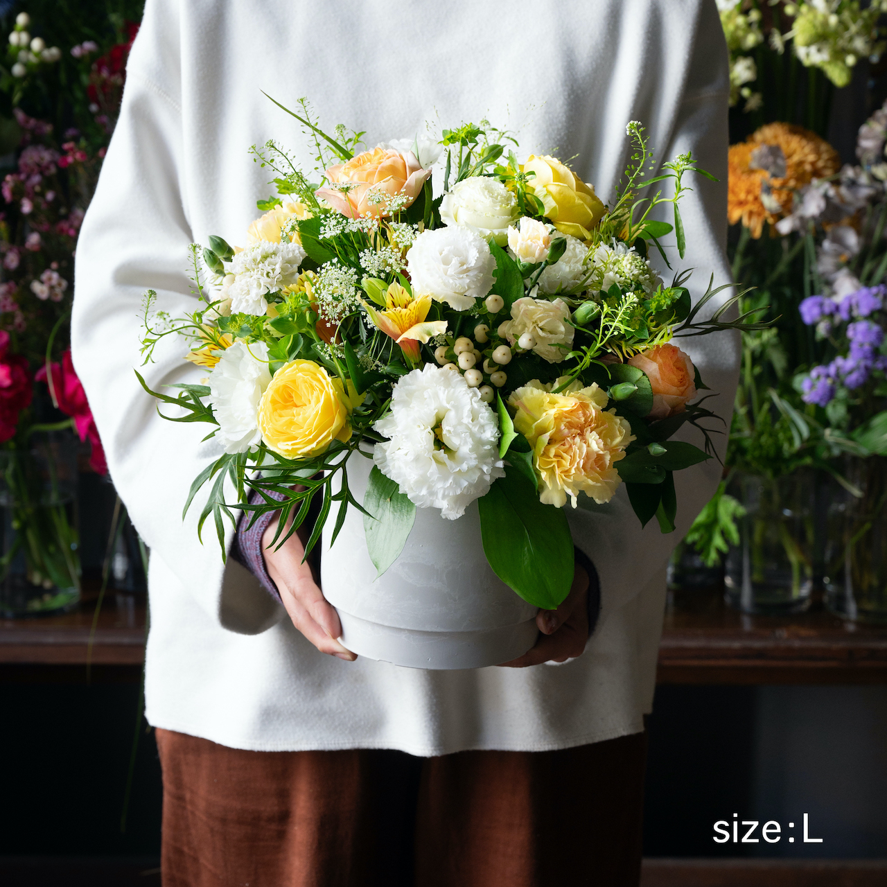 【母の日ギフト2024】Mother's Day Arrangement -WARM-
