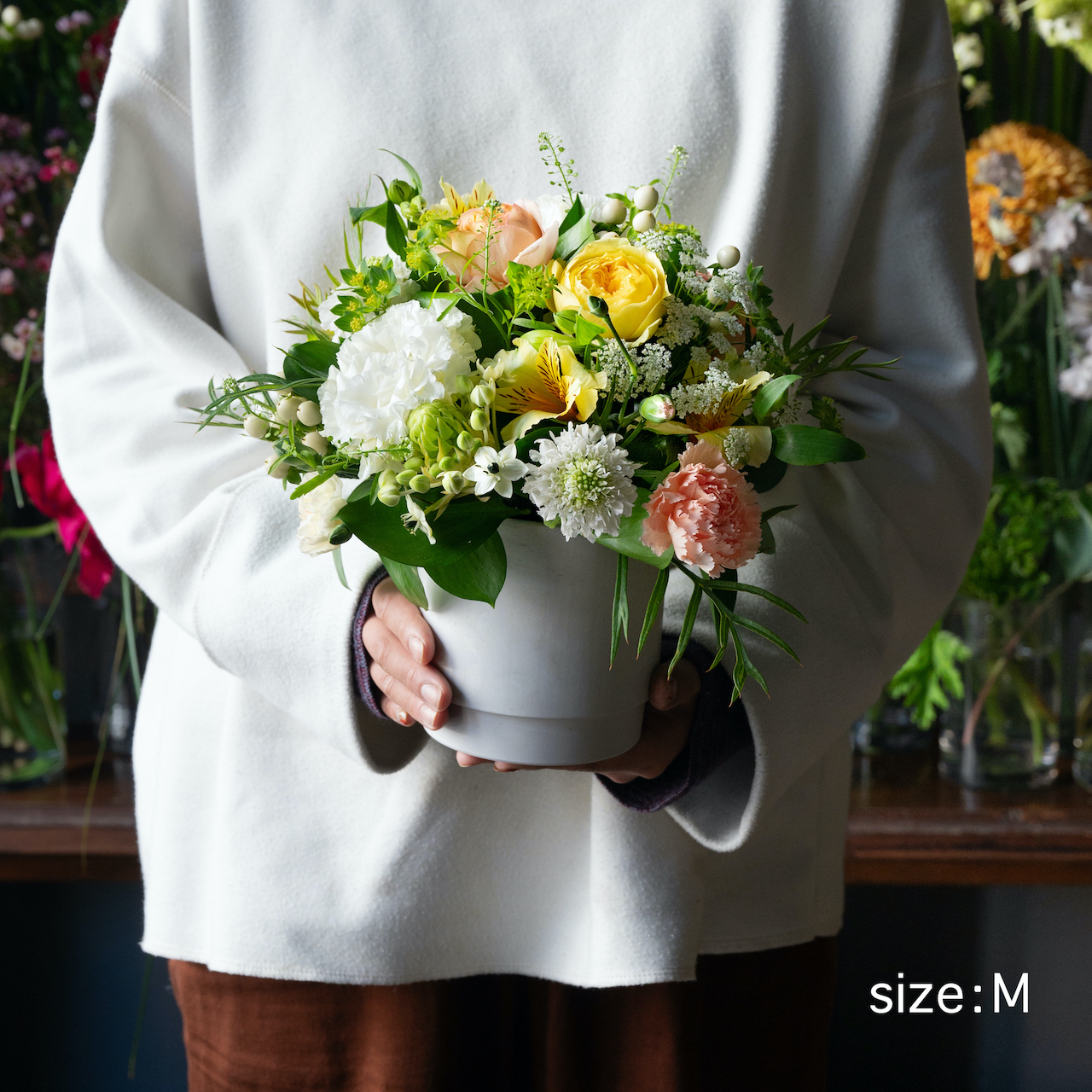 【母の日ギフト2024】Mother's Day Arrangement -WARM-
