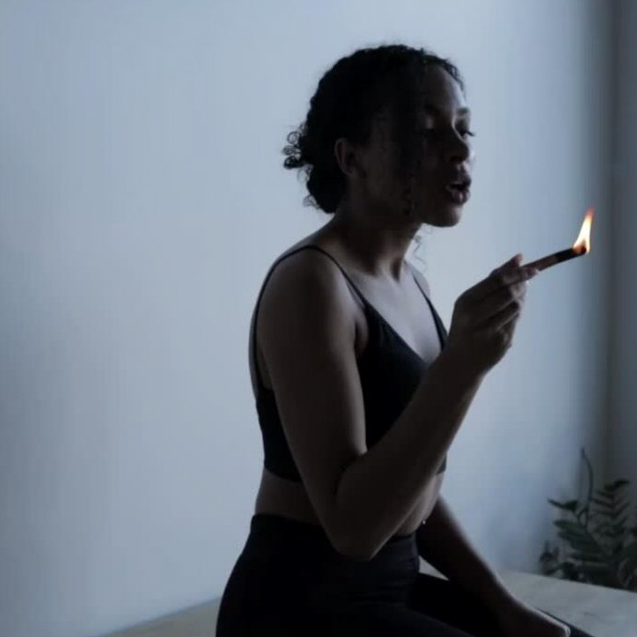 Positive Energy Palo Santo Flower Bottle for Mother's Day