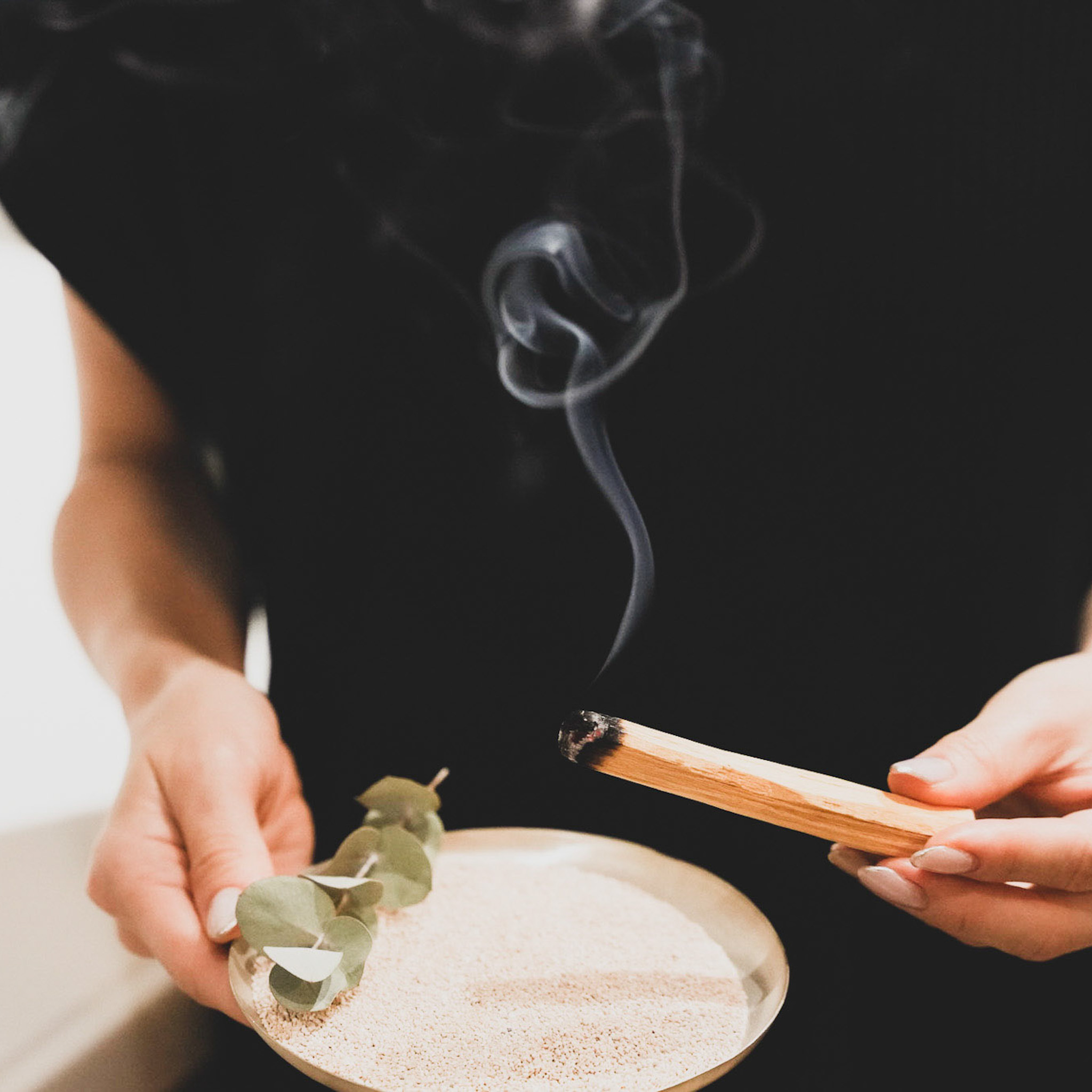 Positive Energy Palo Santo Flower Bottle for Mother's Day