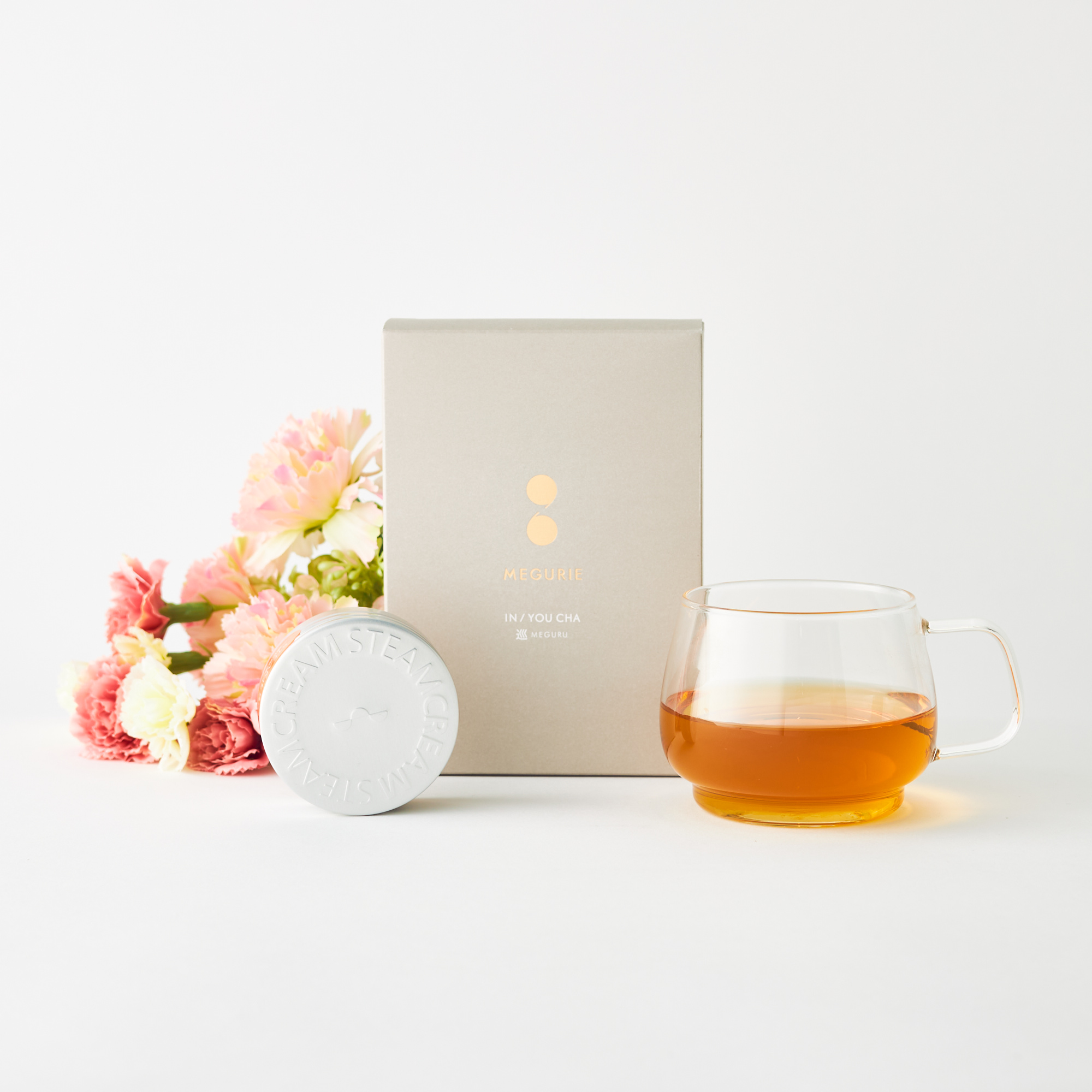 お相手に合わせた薬膳茶&スチームクリームセット