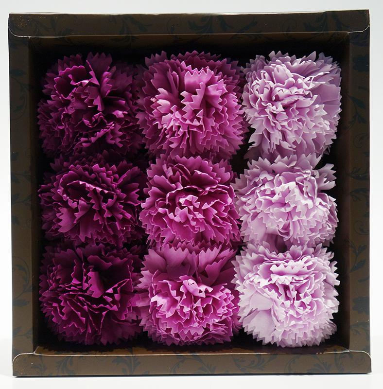 【ギフトBOX付き】カーネーション入浴剤と甘いスイーツのセット