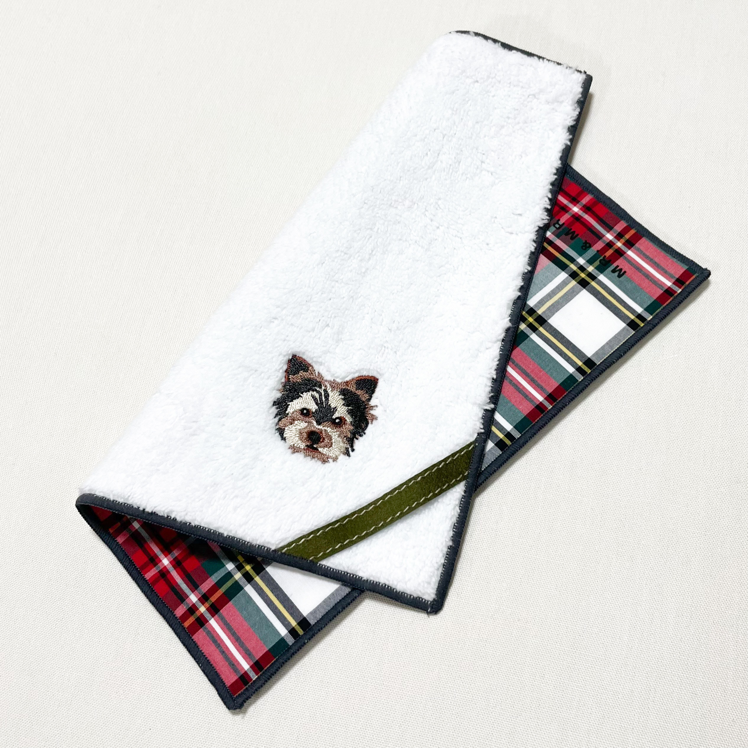 犬好きのお母さんへ贈る！スイーツとハンカチのセット