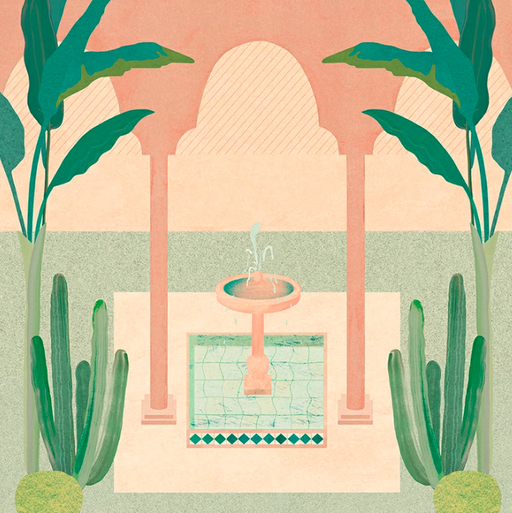 キャンドル；モロッカンガーデナー ミニサイズ