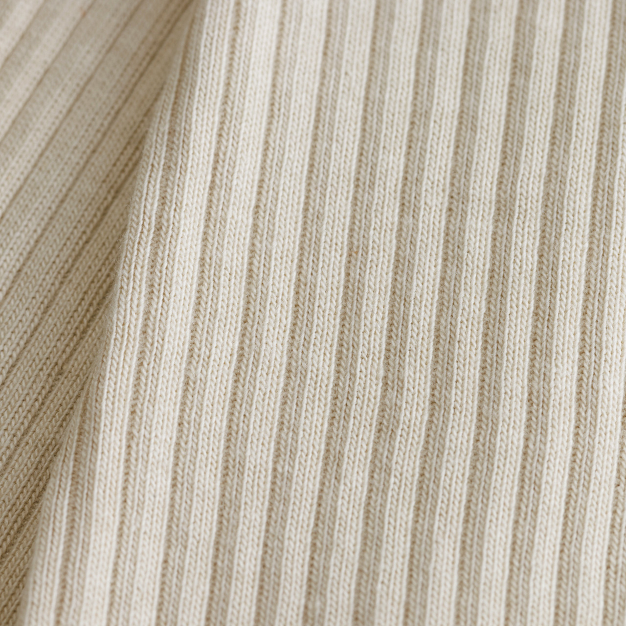 【WOMEN】organic cotton rib arm cover