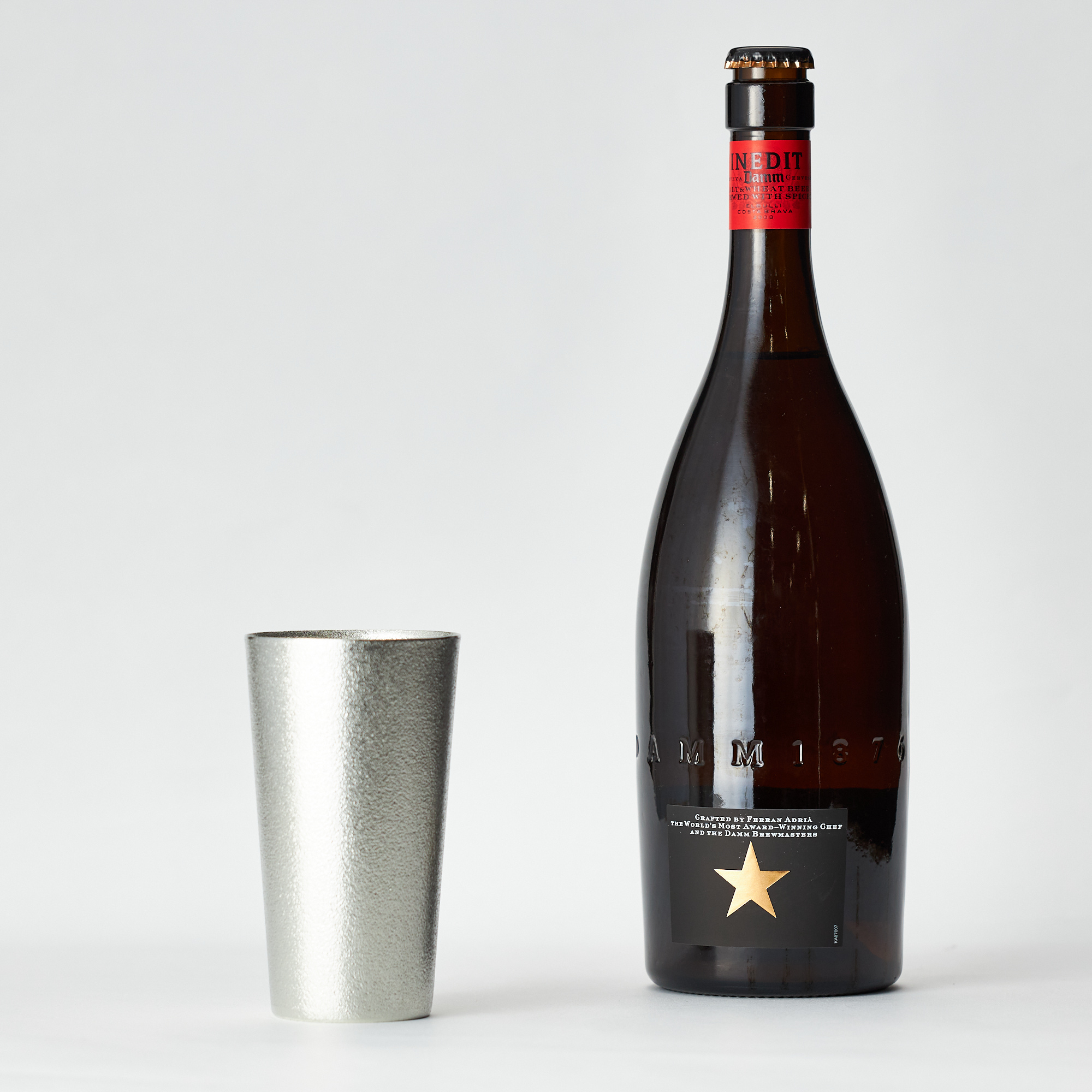 究極のビールイネディットと錫ビアカップセット