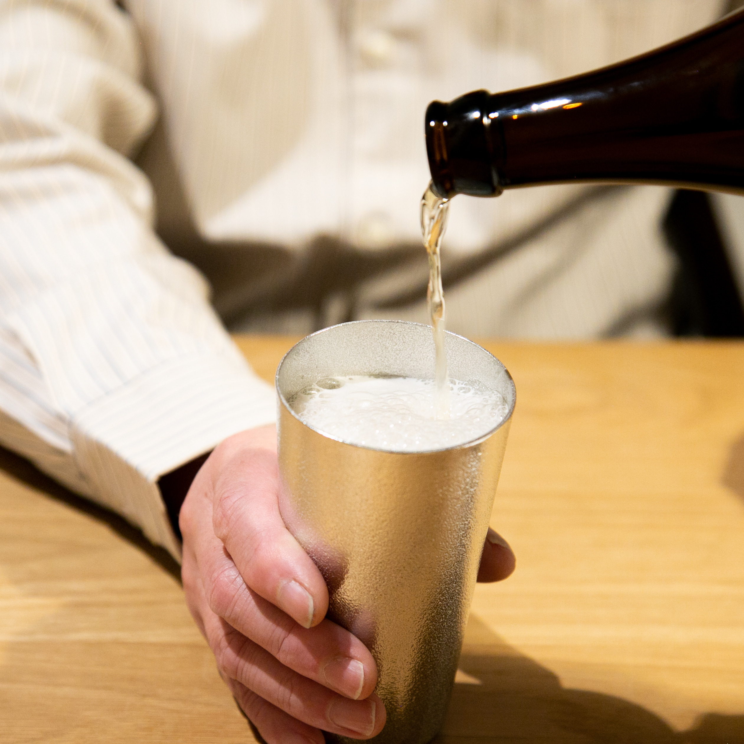 究極のビールイネディットと錫ビアカップセット