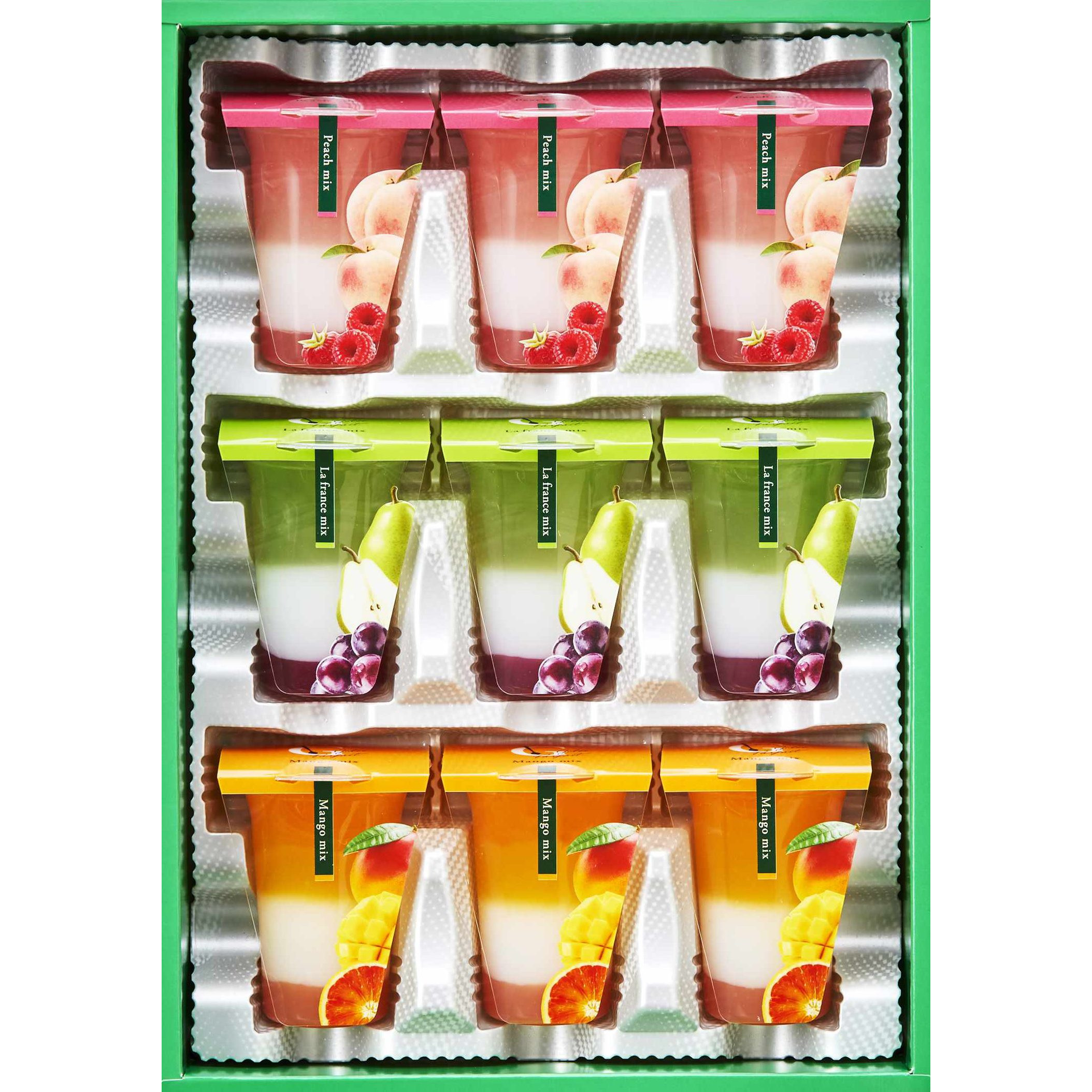 3層デザート ジュレパフェ9号