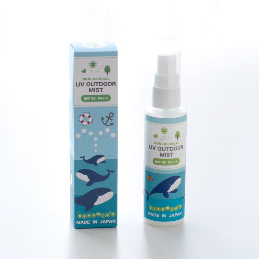 【親子で使える】UVアウトドアミスト｜SPF30 PA++