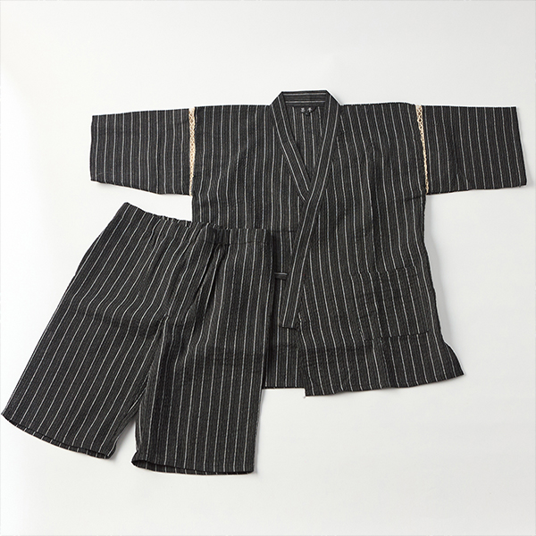 【夏の鉄板ギフト】和のくつろぎの名入れ甚平＜しじら織＞