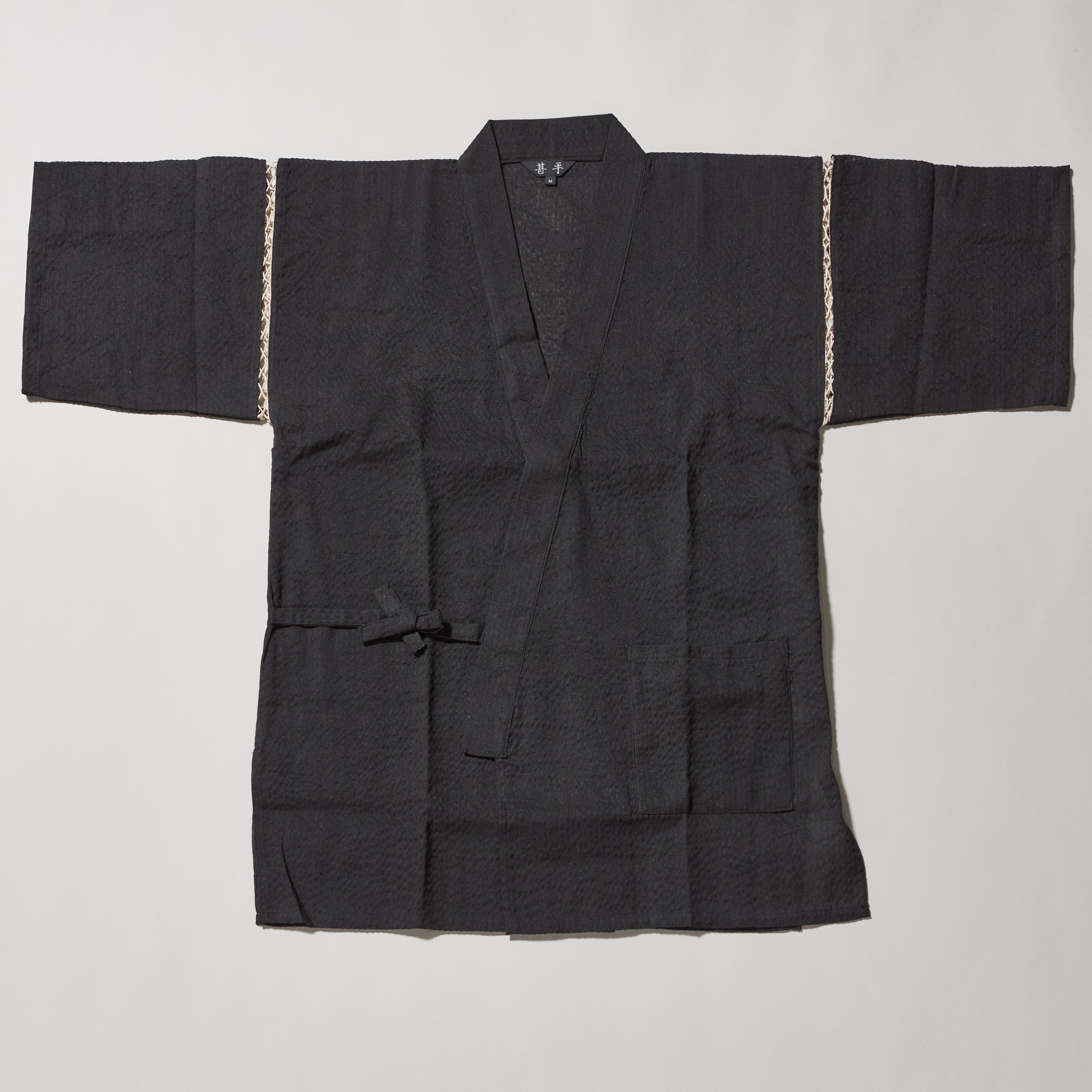 【夏の男性ギフトの定番】名入れ甚平 竹カゴギフトセット