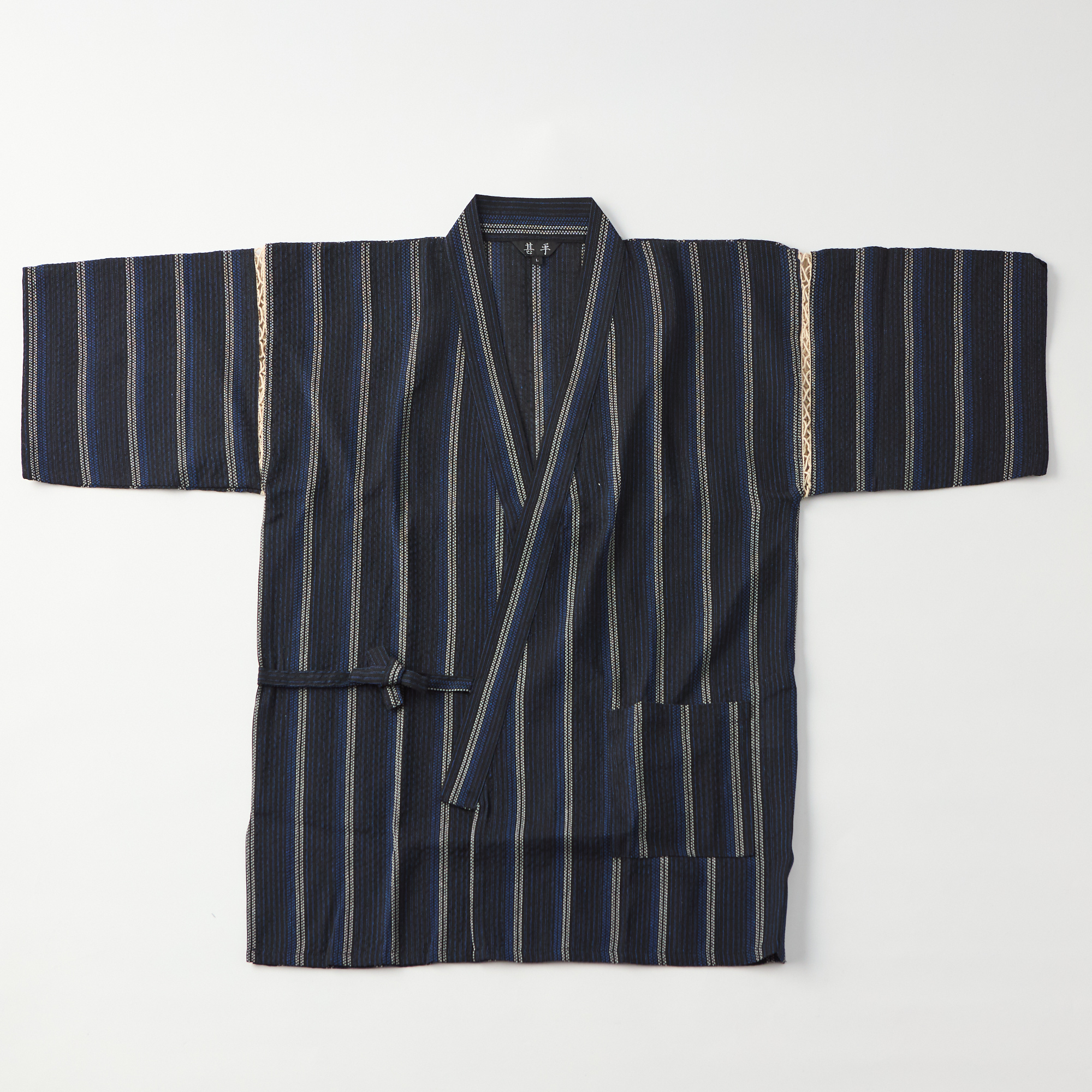 【夏の男性ギフトの定番】名入れ甚平 竹カゴギフトセット