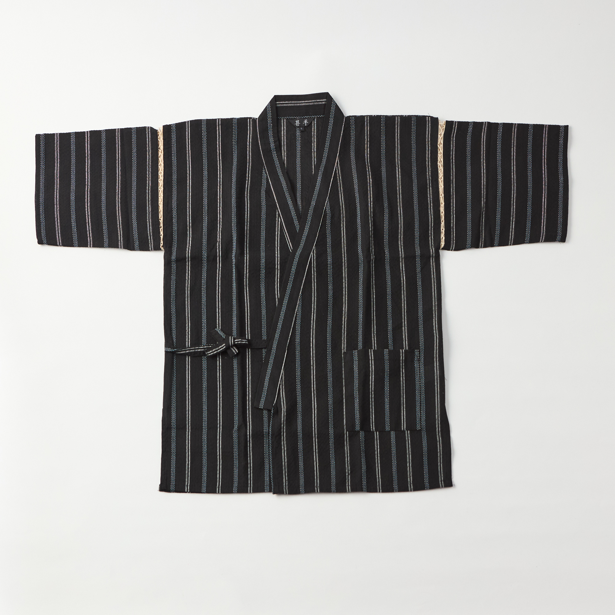 【夏の男性ギフトの定番】名入れ甚平 竹カゴギフトセット