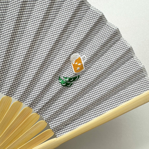 【涼しい夏ギフト】最涼の時を過ごす、紳士甚平と扇子のセット