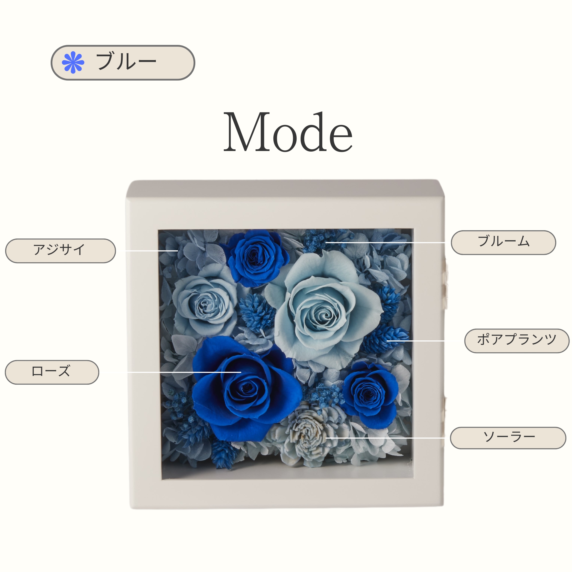 フラワーフォトフレーム　モード