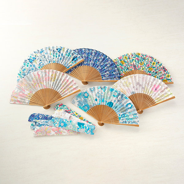 LIBERTY FABRICセット【扇子袋付き】 | Tamagawa Sensu（玉川