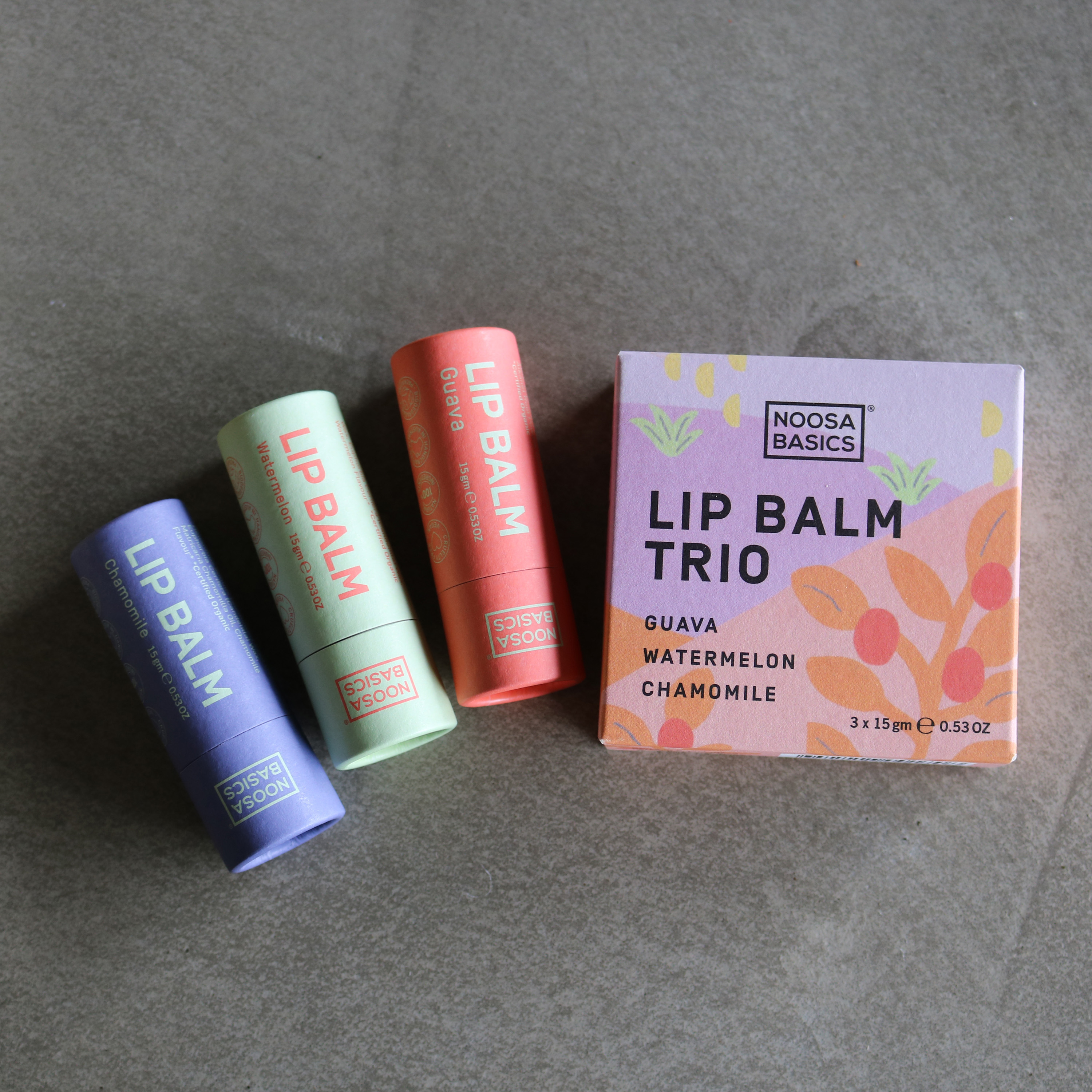 【お友達が種類選べる】リップバームトリオ 3種