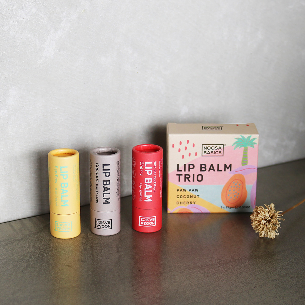 【お友達が種類選べる】リップバームトリオ 3種