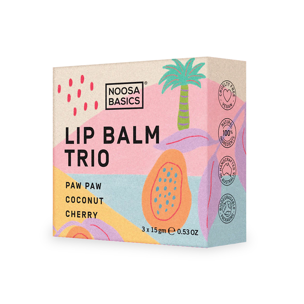 【お友達が種類選べる】リップバームトリオ 3種