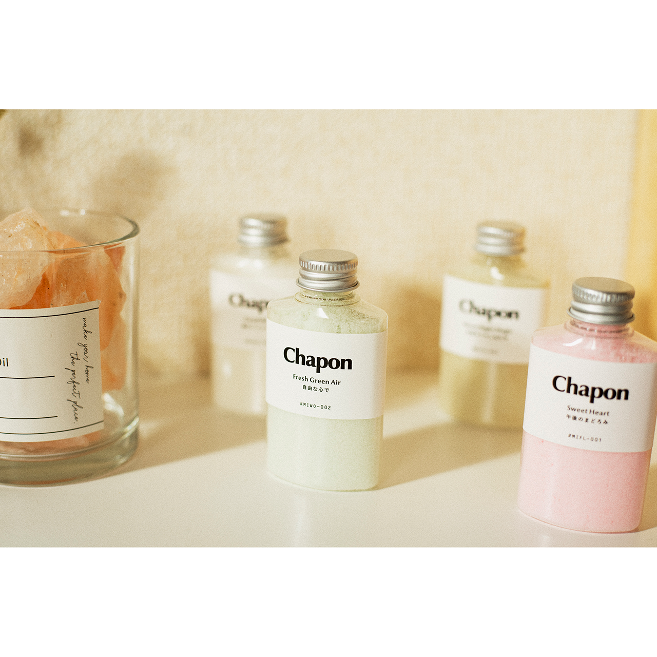 天然アロマバスソルト・入浴剤 優雅なる休息 4本セット | Chapon