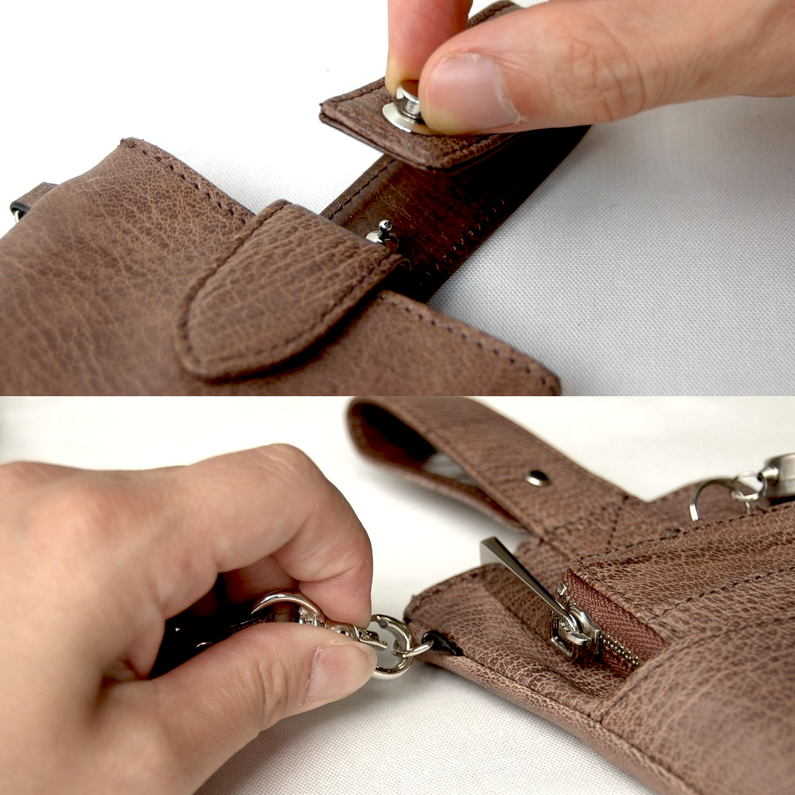 MJ6171スマートキャッシュレスウォレット＜ゴートレザー＞