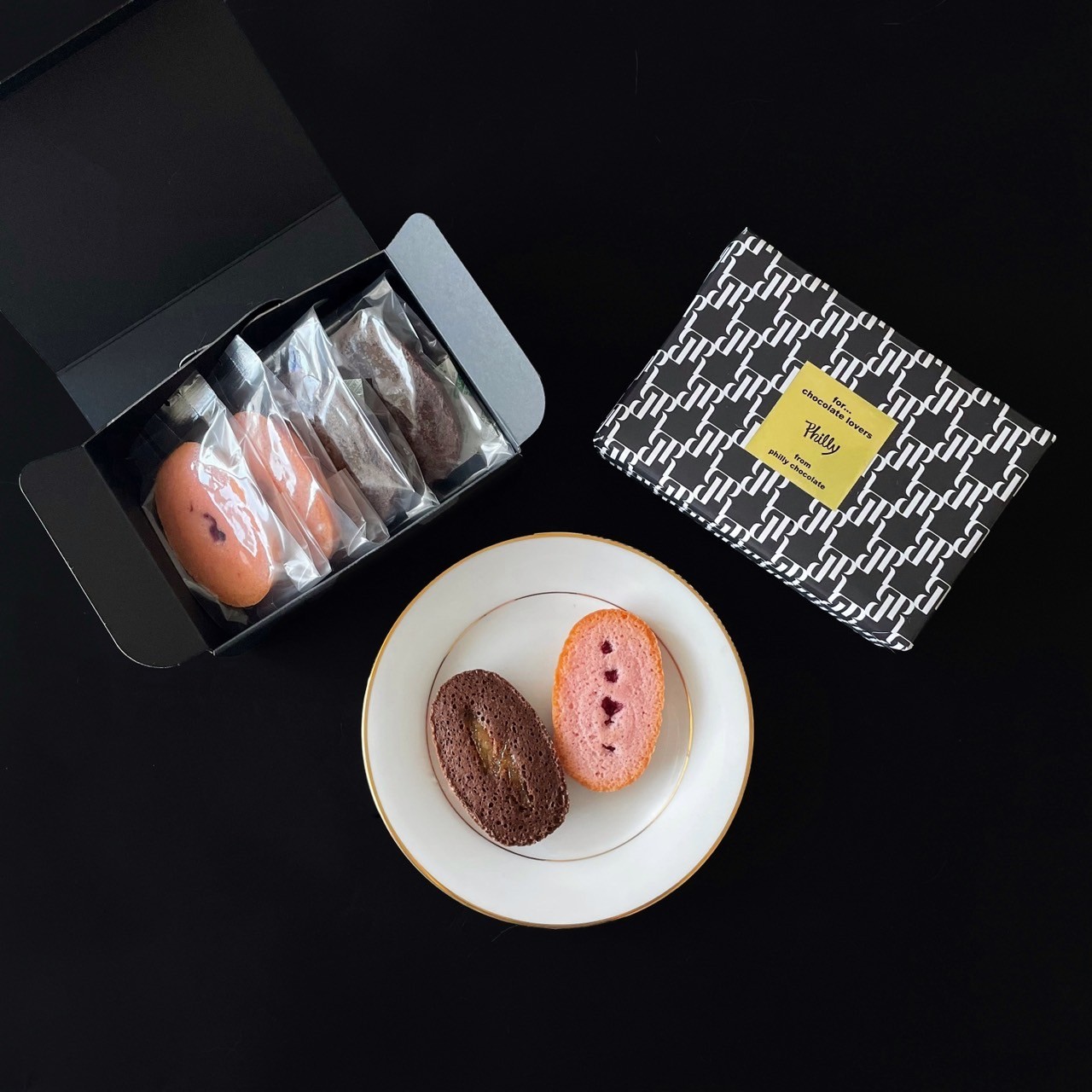 フィナンシェ 4個入り (Lemon,Strawberry)