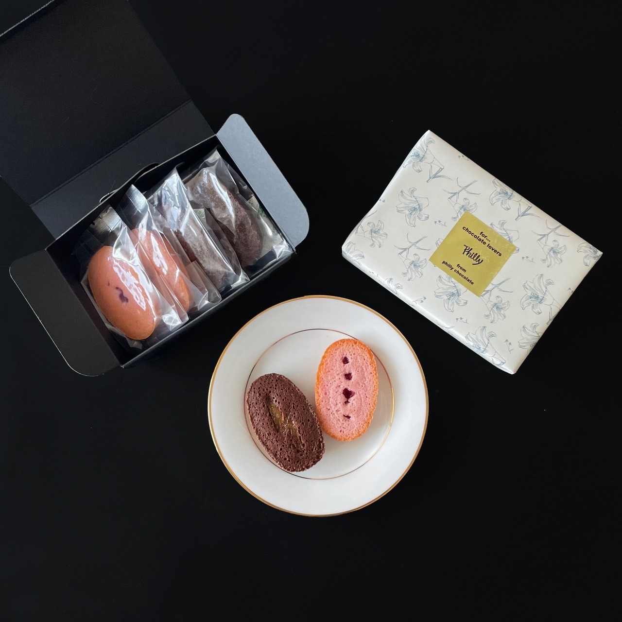 フィナンシェ 4個入り (Lemon,Strawberry)