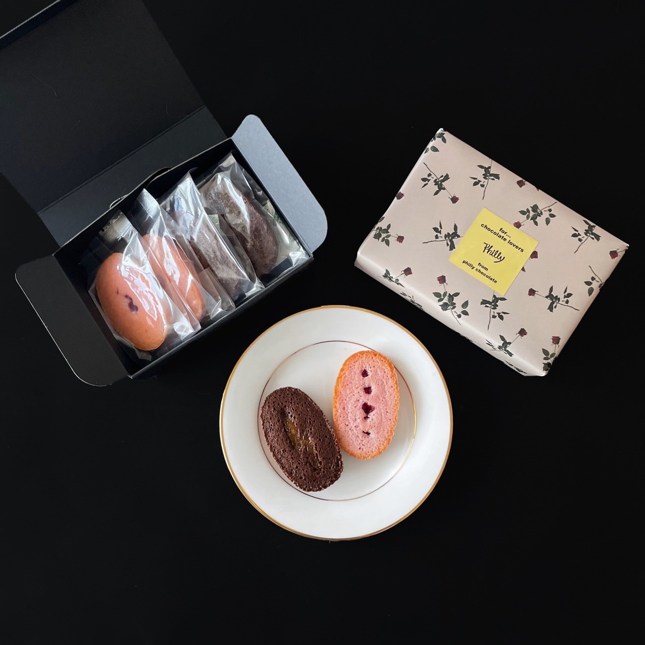 フィナンシェ 4個入り (Lemon,Strawberry)