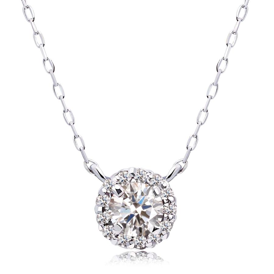 ネックレス レディース ダイヤモンド 12誕生石