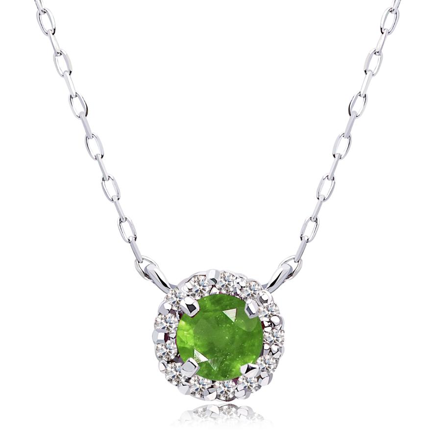 ネックレス レディース ダイヤモンド 12誕生石