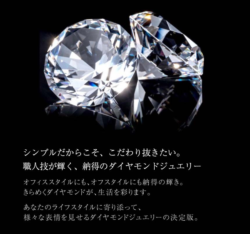 ピアス レディース  天然ダイヤモンド 一粒 計0.2ct