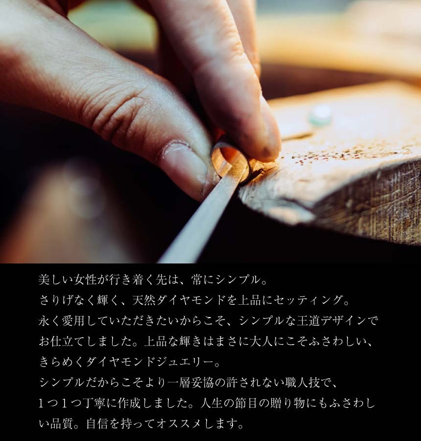 ピアス レディース  天然ダイヤモンド 一粒 計0.2ct