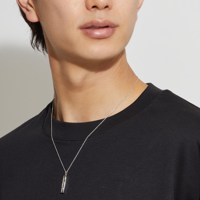 ネックレス メンズ シルバー925 セイントグラス BLACK Label