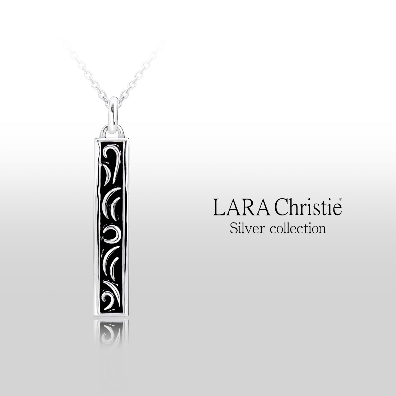 ネックレス メンズ シルバー925 セイントグラス BLACK Label