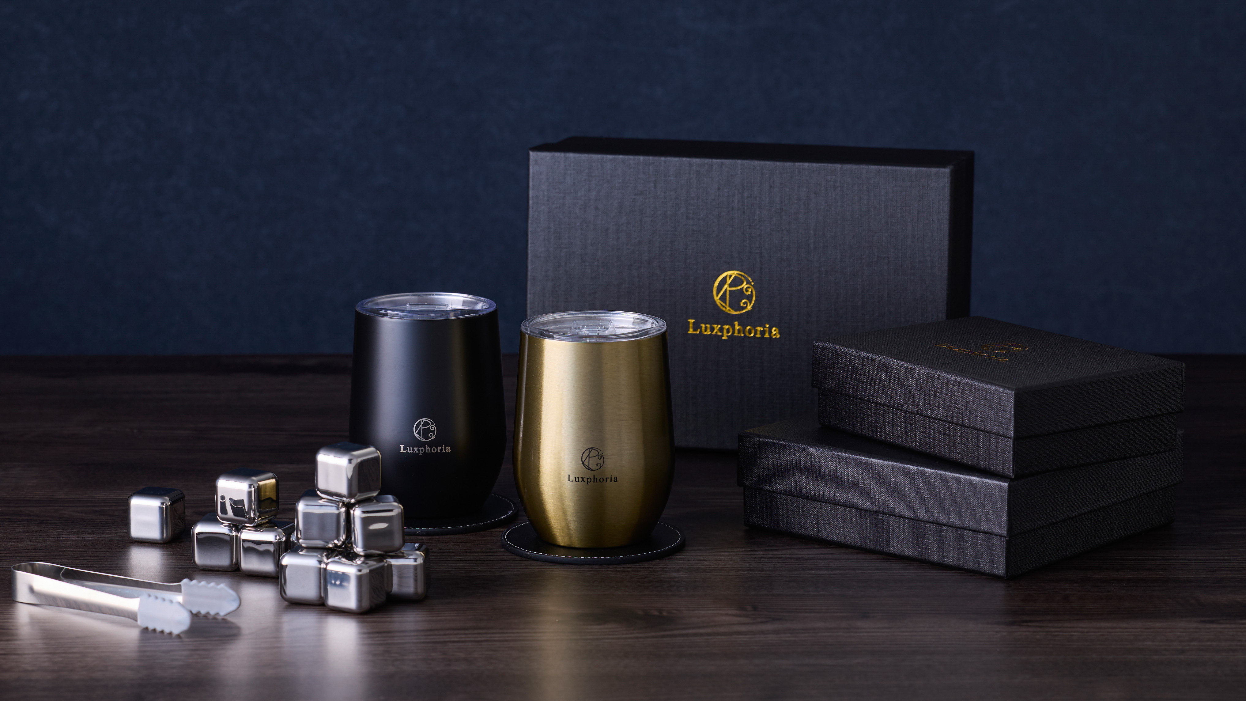 【TVでグランプリ獲得】永久に溶けない氷ビアキューブとタンブラーセット