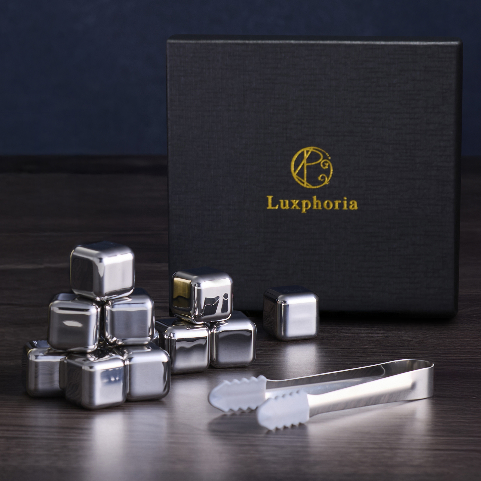 【TVでグランプリ獲得】永久に溶けない氷12個入とコースター2人分付き