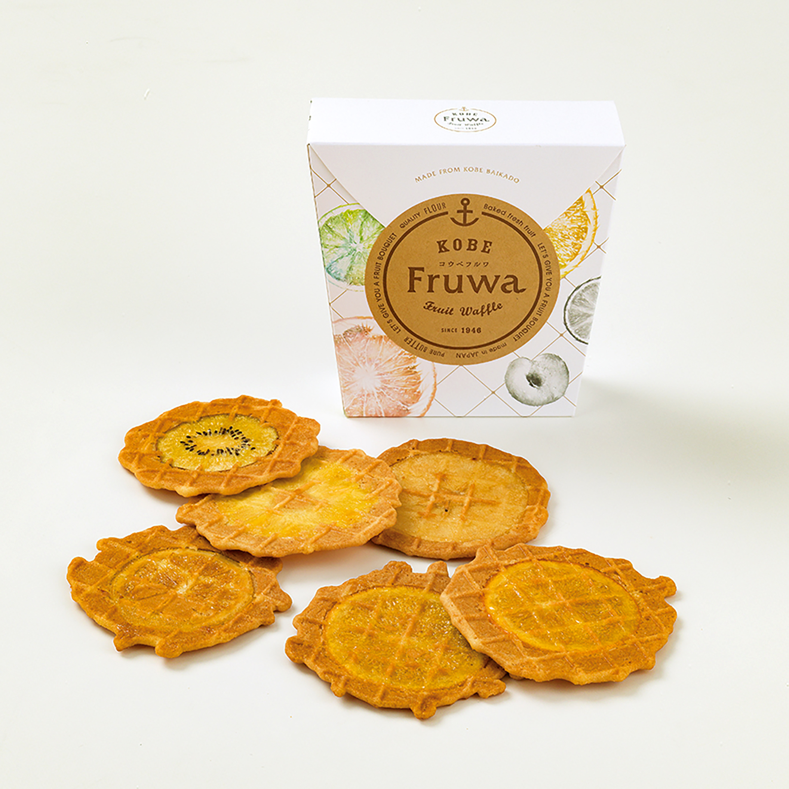 【常温OK/ボックス付き】選べるコーヒーとフルーツワッフルのセット