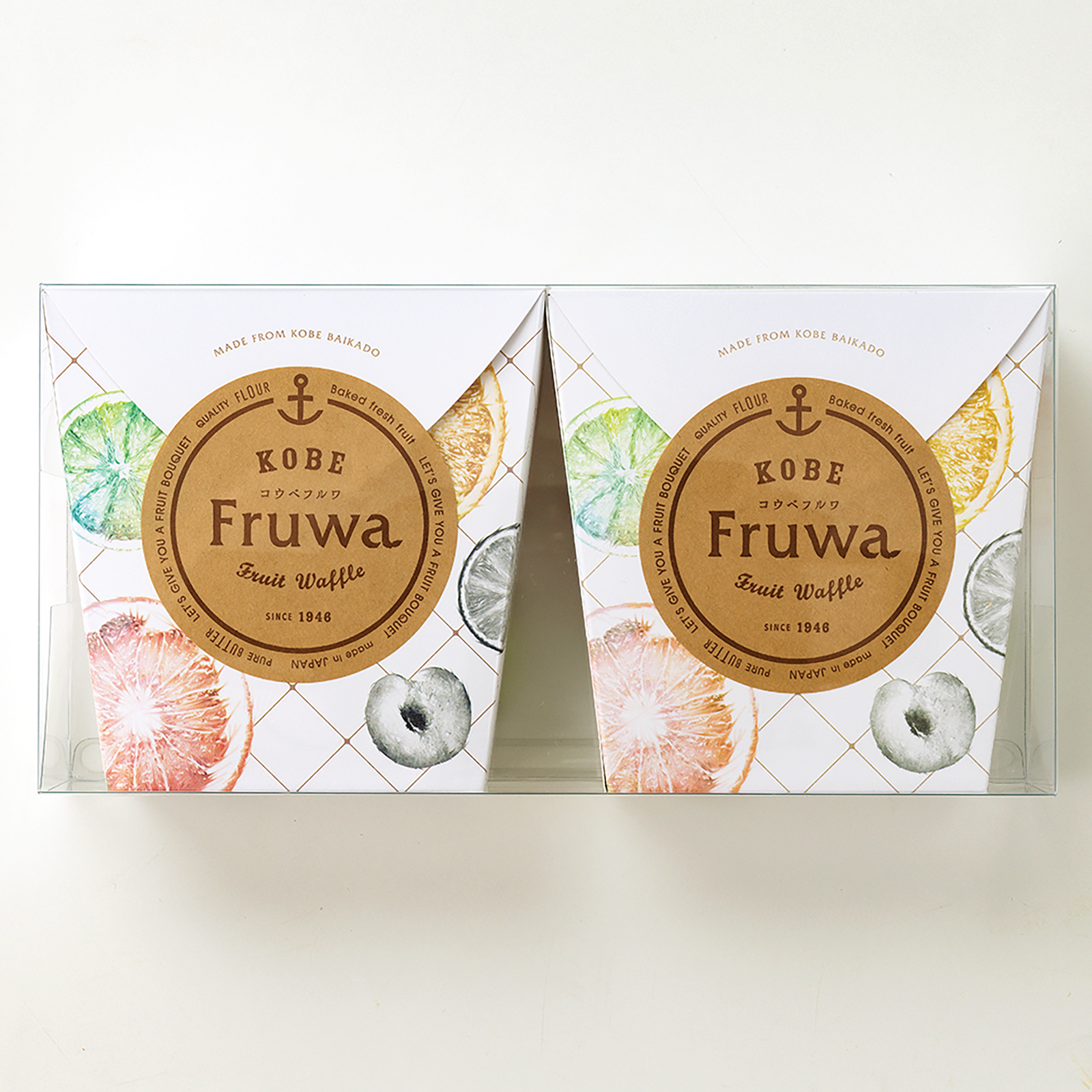 【常温OK/ボックス付き】選べるコーヒーとフルーツワッフルのセット
