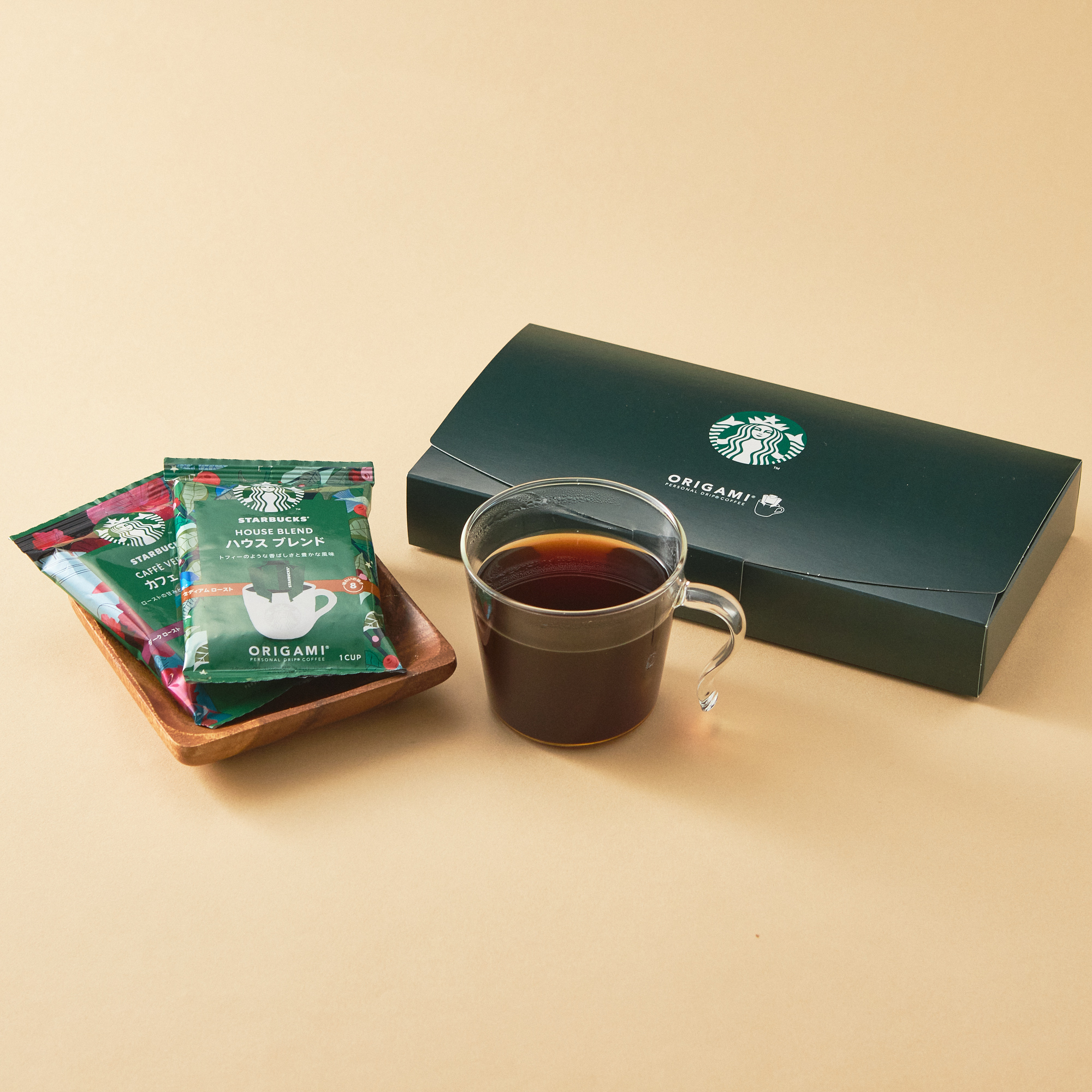 【常温OK/ボックス付き】選べるコーヒーとフルーツワッフルのセット