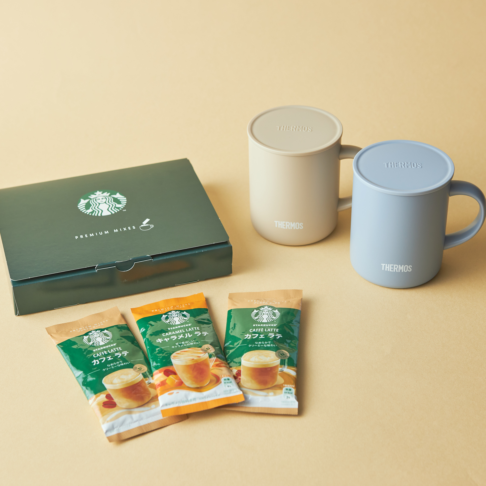 ペアマグカップと選べるコーヒーセット