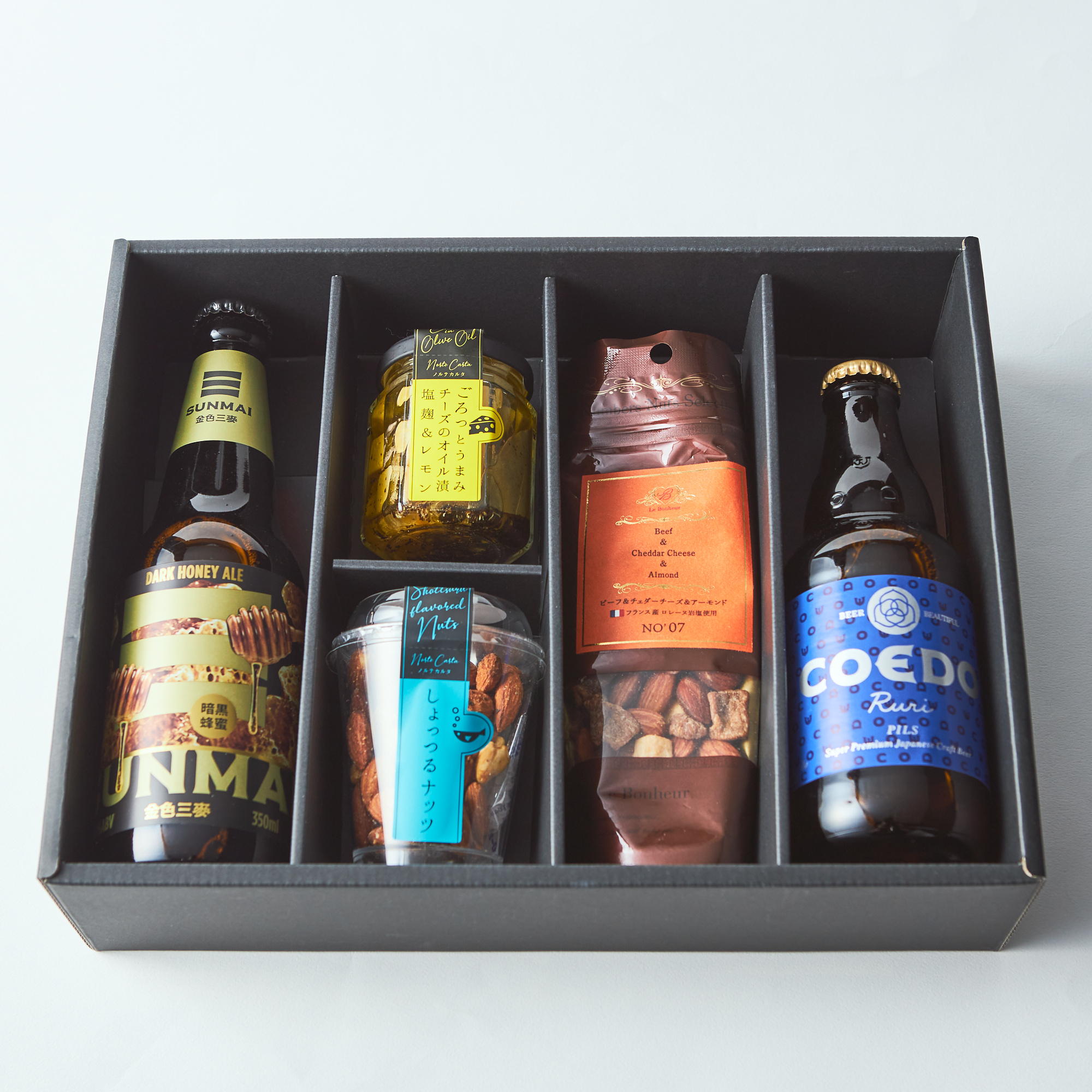 選べる！ビールとおつまみの晩酌セット | COEDO（コエド） SUNMAI