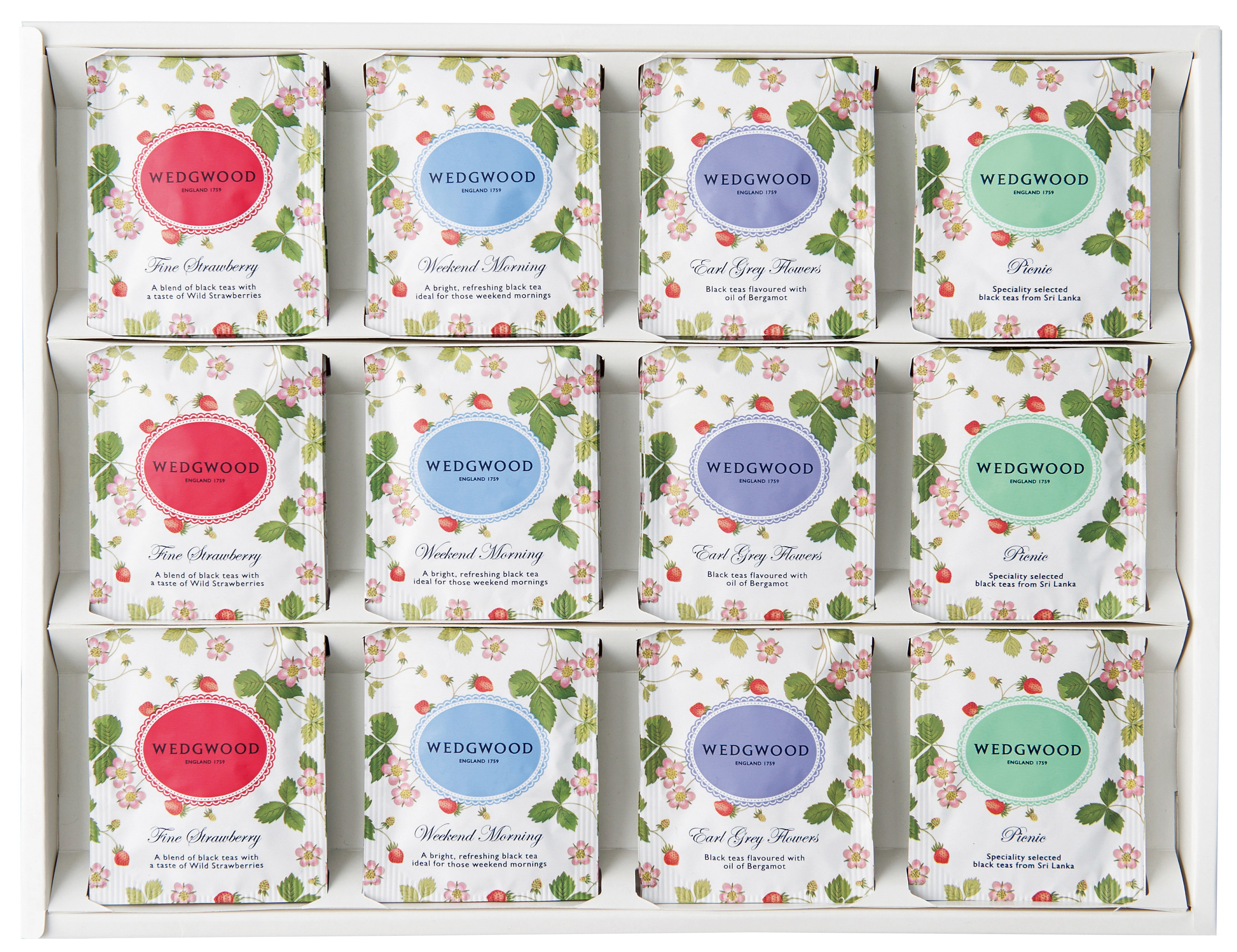 ワイルドストロベリーティーバッグセット　24袋