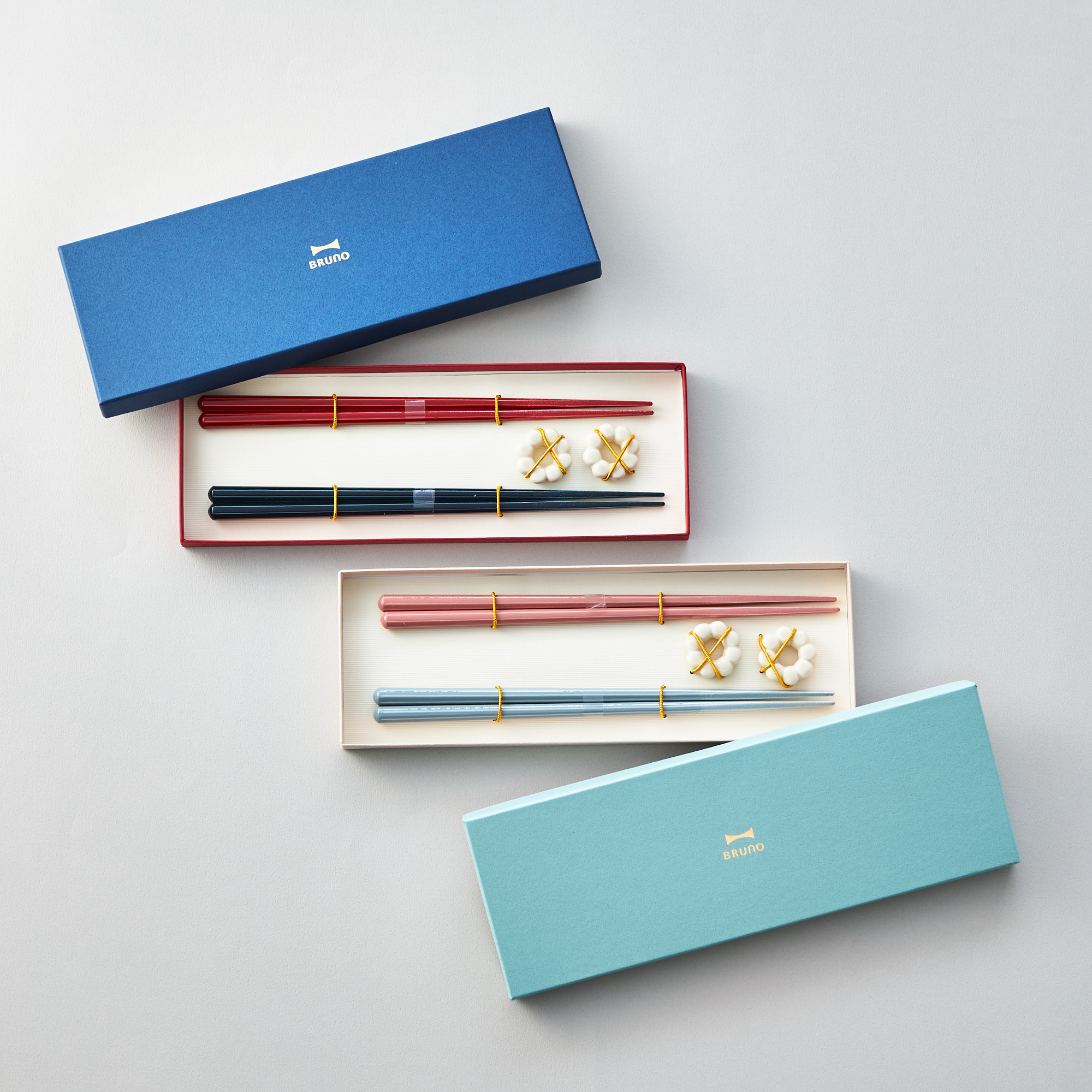 選べるカタログギフト “Wedding”とBRUNOペア箸セット