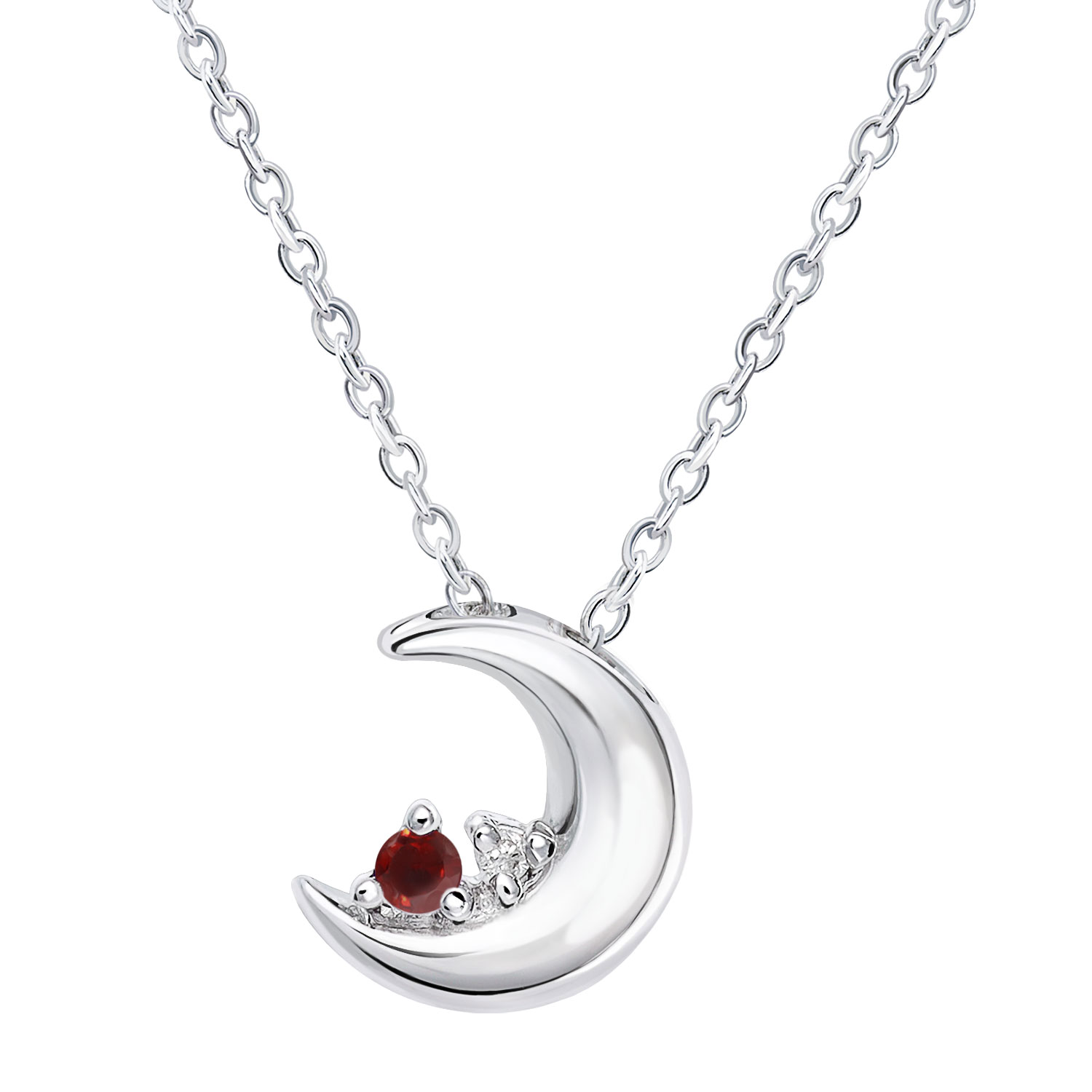 クレッセントムーンネックレス